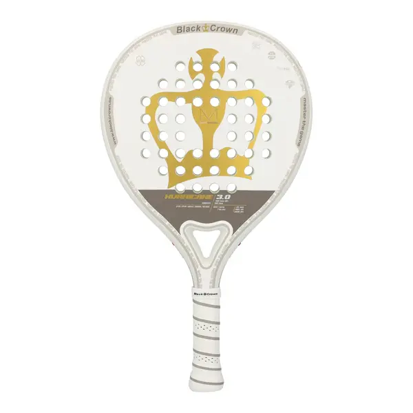 Black Crown Hurricane 3.0 Women S - Black Crown padel racket for versatile players