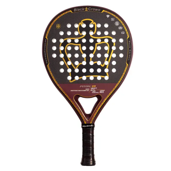Black Crown Piton 13 2025 - Black Crown padel racket for control players