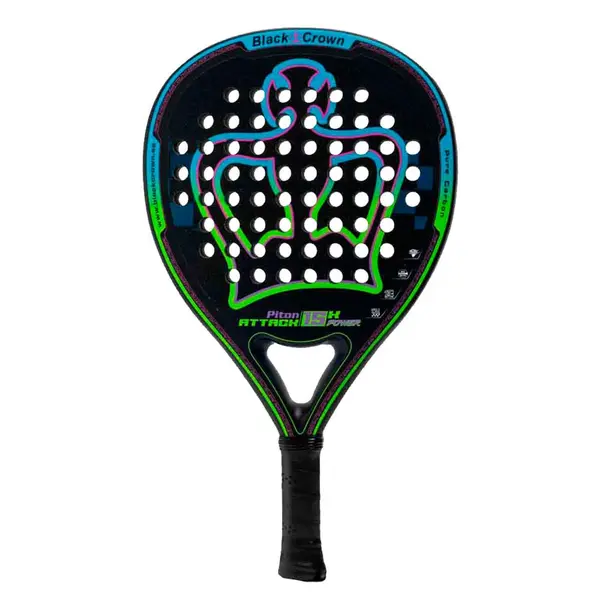 Black Crown Piton Attack 15k Power 2024 - Black Crown padel racket for power players