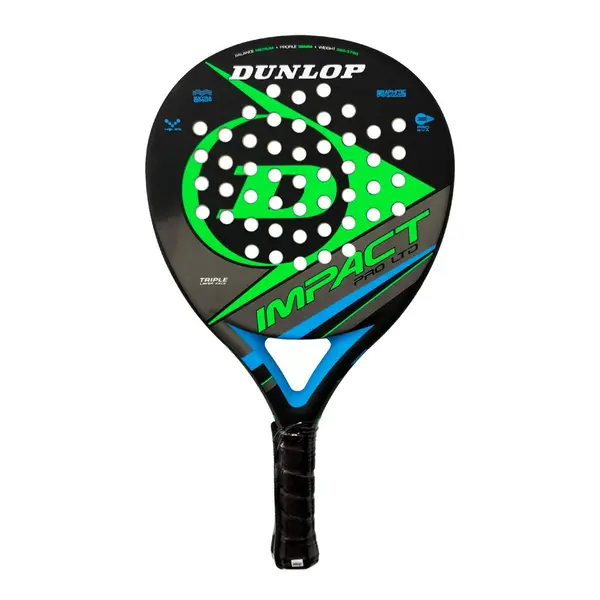Dunlop Impact PRO Hl Green 623914 Ofp - Dunlop padel racket for versatile players