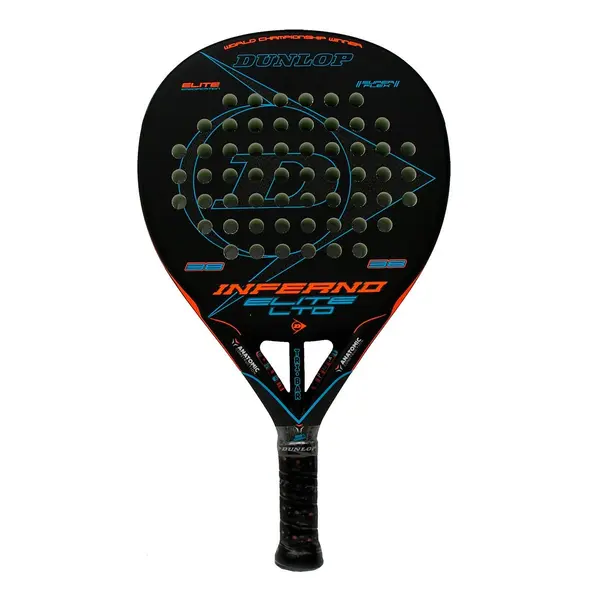 Dunlop Inferno Elite Lt G1 Hl Naranja Azul - Dunlop padel racket for versatile players