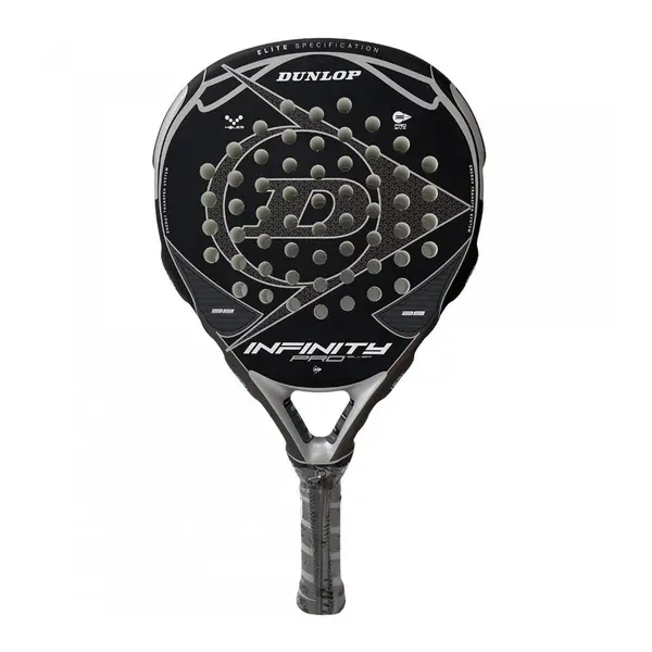 Dunlop Infinity PRO G1 Hl Silver - Dunlop padel racket for versatile players