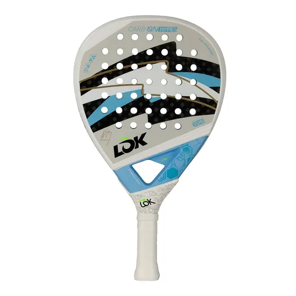 Lok Carbon Fdb Gen 2 - Lok padel racket for power players