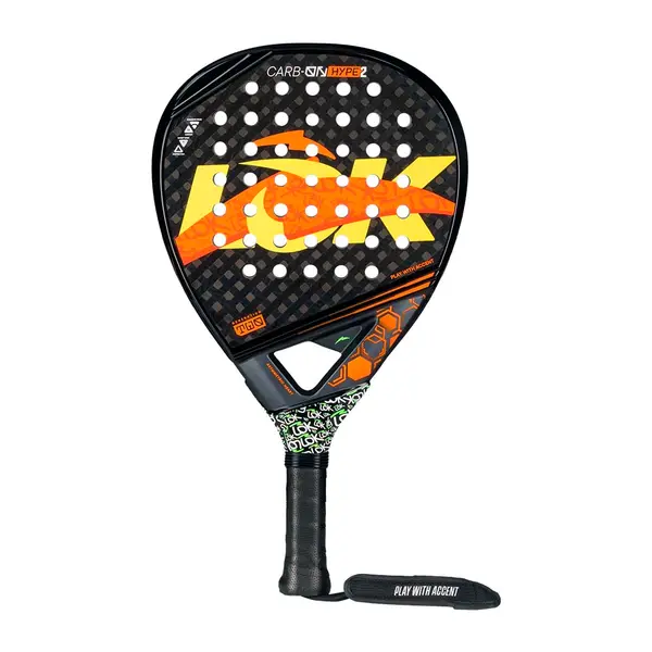 Lok Carbon Hype 2 2026 - Lok padel racket for power players