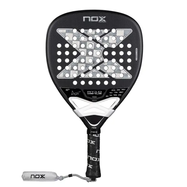 Nox At10 Genius Attack 18k Alum by Agust N Tapia 2026 - Nox padel racket for power players