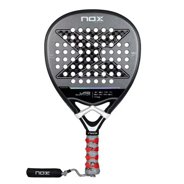 Nox La10 Quantum 12k by Leo Augsburguer 2025 - Nox padel racket for power players