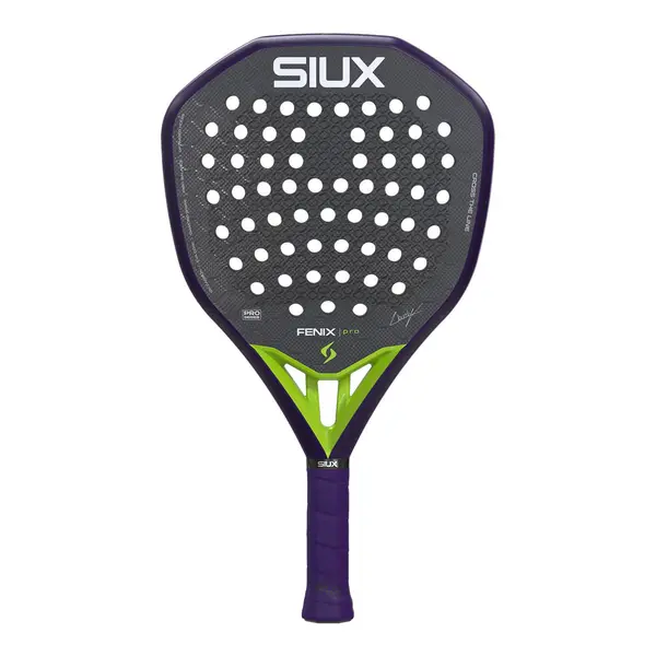 Siux Fenix PRO Glow Purple 2026 - Siux padel racket for power players