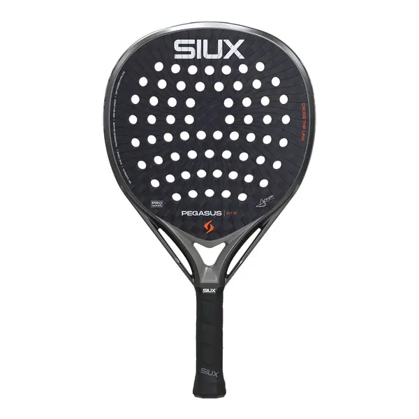 Siux Pegasus PRO Storm Grey 2026 - Siux padel racket for versatile, power players