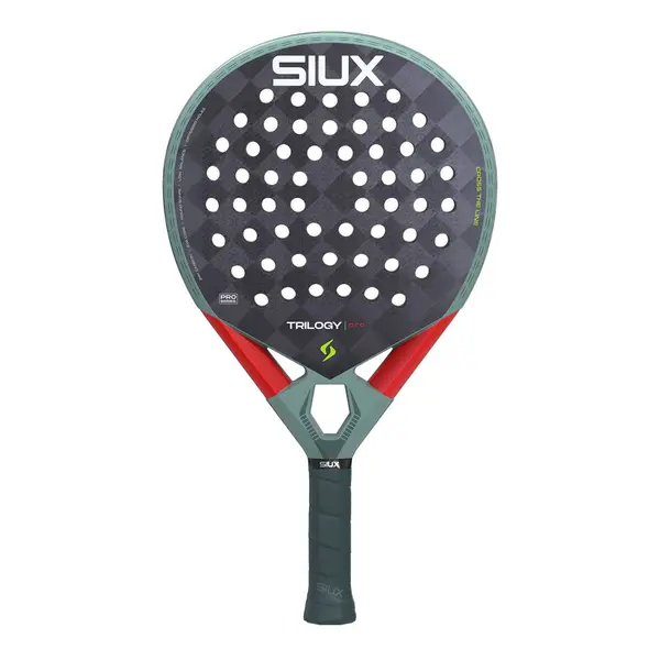 Siux Trilogy PRO Ash Green 2026 - Siux padel racket for control players